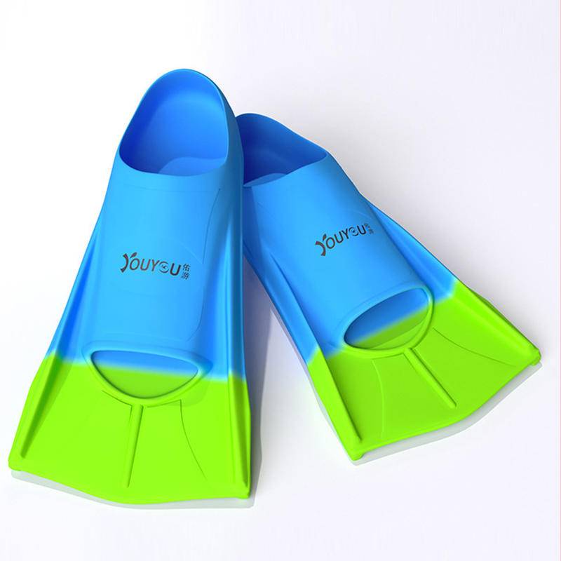 Chân Vịt Bơi Lội Ngắn Bằng Silicone Thoải Mái Cho Người Lớn Và Trẻ Em