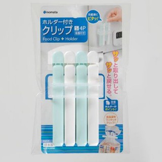 Set 4 kẹp miệng túi cỡ S inomata Nhật Bản