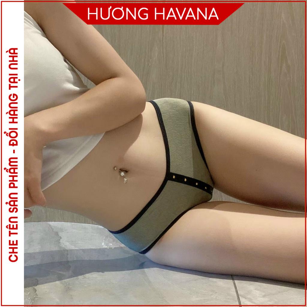 Quần lót nữ ren PUPET thiết kế độc đáo viền đen cá tính Havana FLQ148