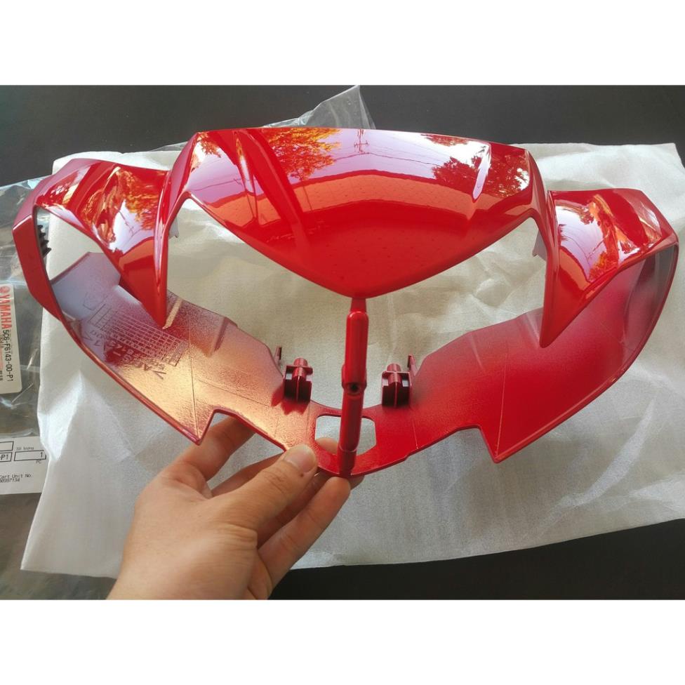 Ốp đầu trước (nắp trước tay lái) Sirius đỏ