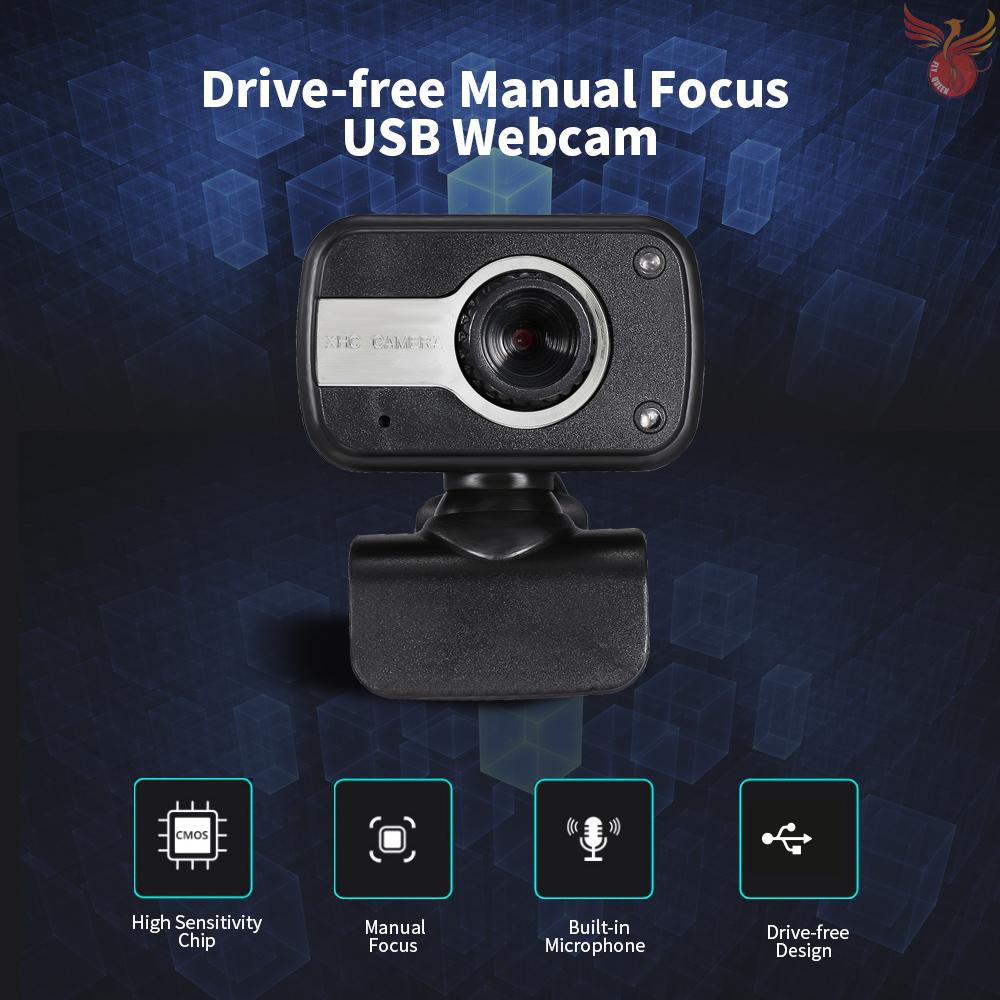 Webcam Usb 480p Kèm Đèn Led Cho Máy Tính | BigBuy360 - bigbuy360.vn