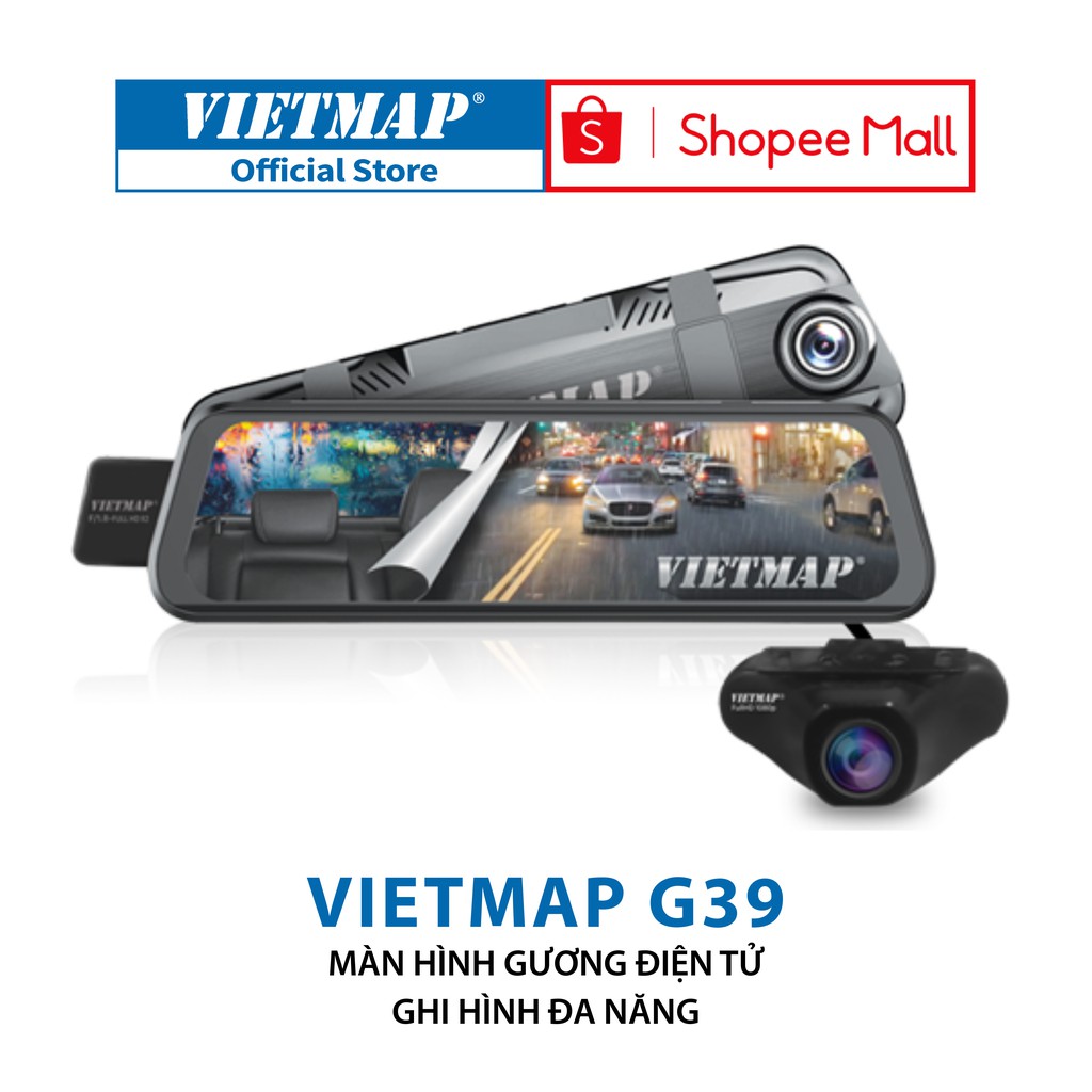 Camera Hành Trình VIETMAP G39 - Cảnh báo giao thông bằng giọng nói - Màn hình gương cảm ứng - Hàng Chính Hãng | BigBuy360 - bigbuy360.vn