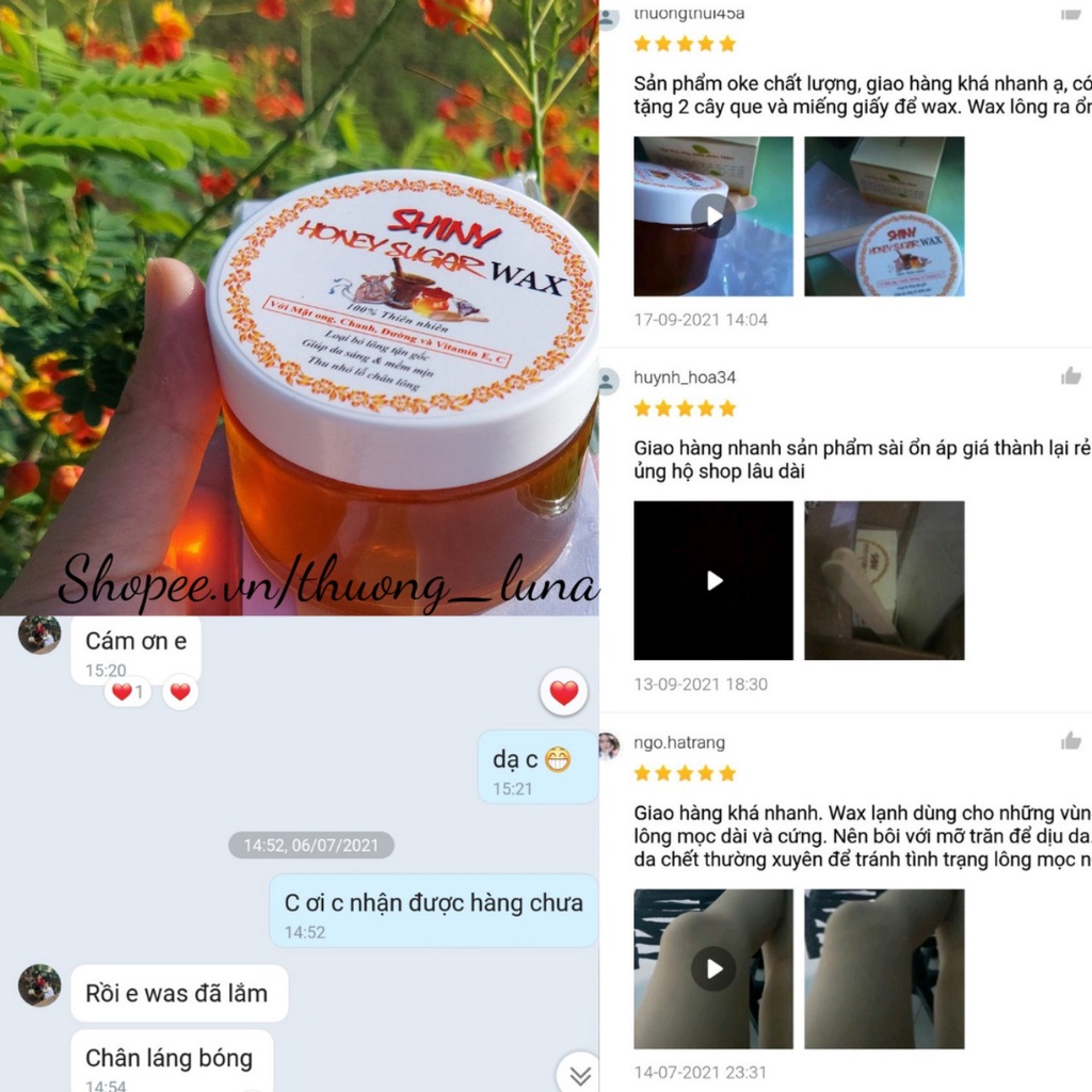 Sáp wax lông nách shiny handmade, wax lông tay, chân , lấy sạch lông tận gốc