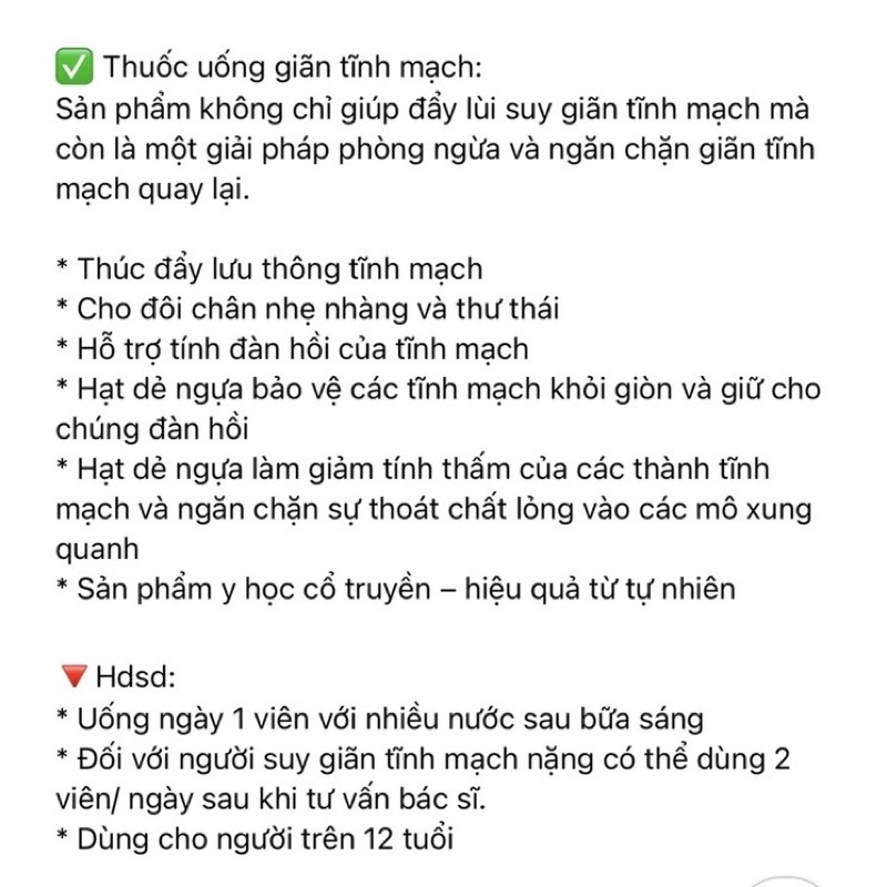 Viên uống Abtei Venen Aktiv Dragees giãn tĩnh mạch