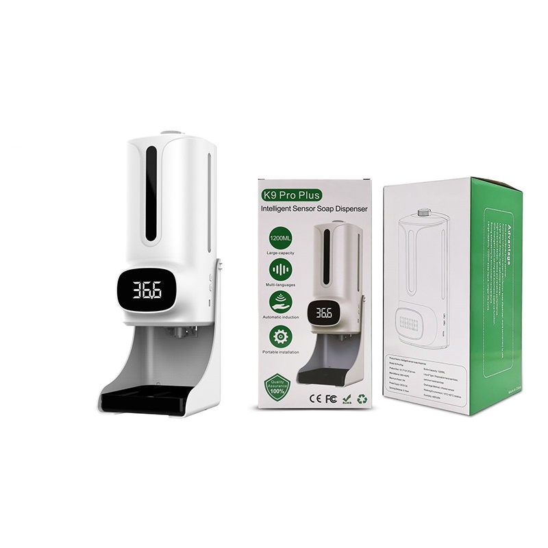 MÁY ĐO THÂN NHIỆT VÀ XỊT KHUẨN K9 PRO PLUS