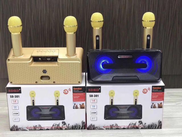 Loa karaoke SONG CA bluetooth Magic SDRD301 TẶNG KÈM 2 MIC