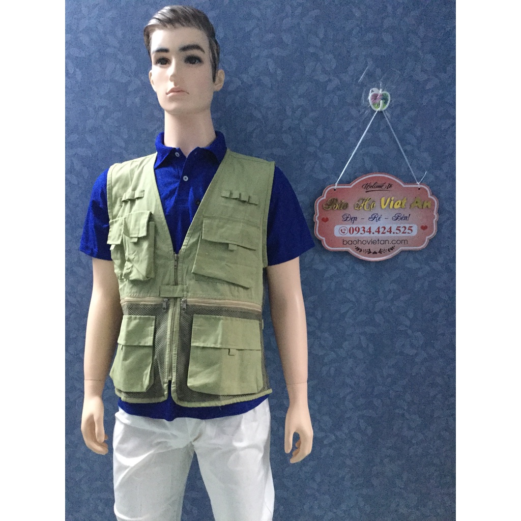 Áo Ghi Lê Đồng Phục Chuyên Dùng Trong Lao Động _ Hình Chụp Thật