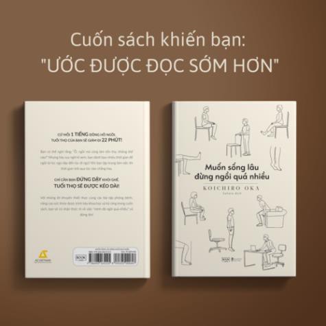 Sách - Muốn Sống Lâu Đừng Ngồi Quá Nhiều [AZVietNam]