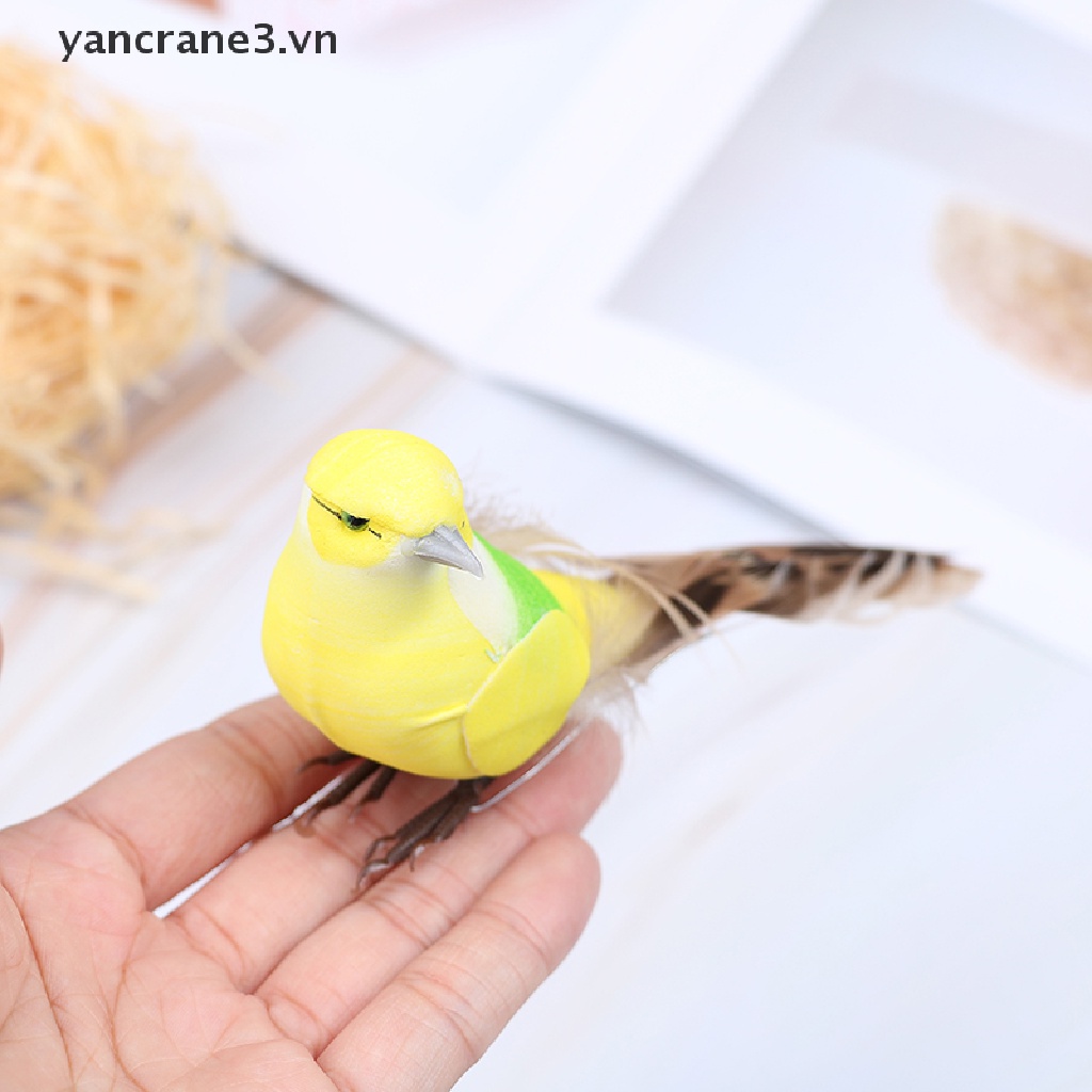 1 Tổ Chim Nhân Tạo mini Trang Trí Sân Vườn