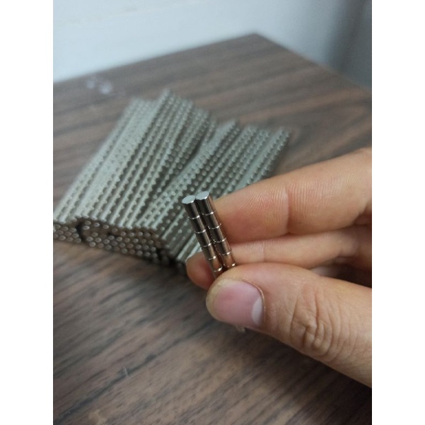 Combo 100 viên nam châm nhỏ phi 4x5mm lực hút siêu mạnh