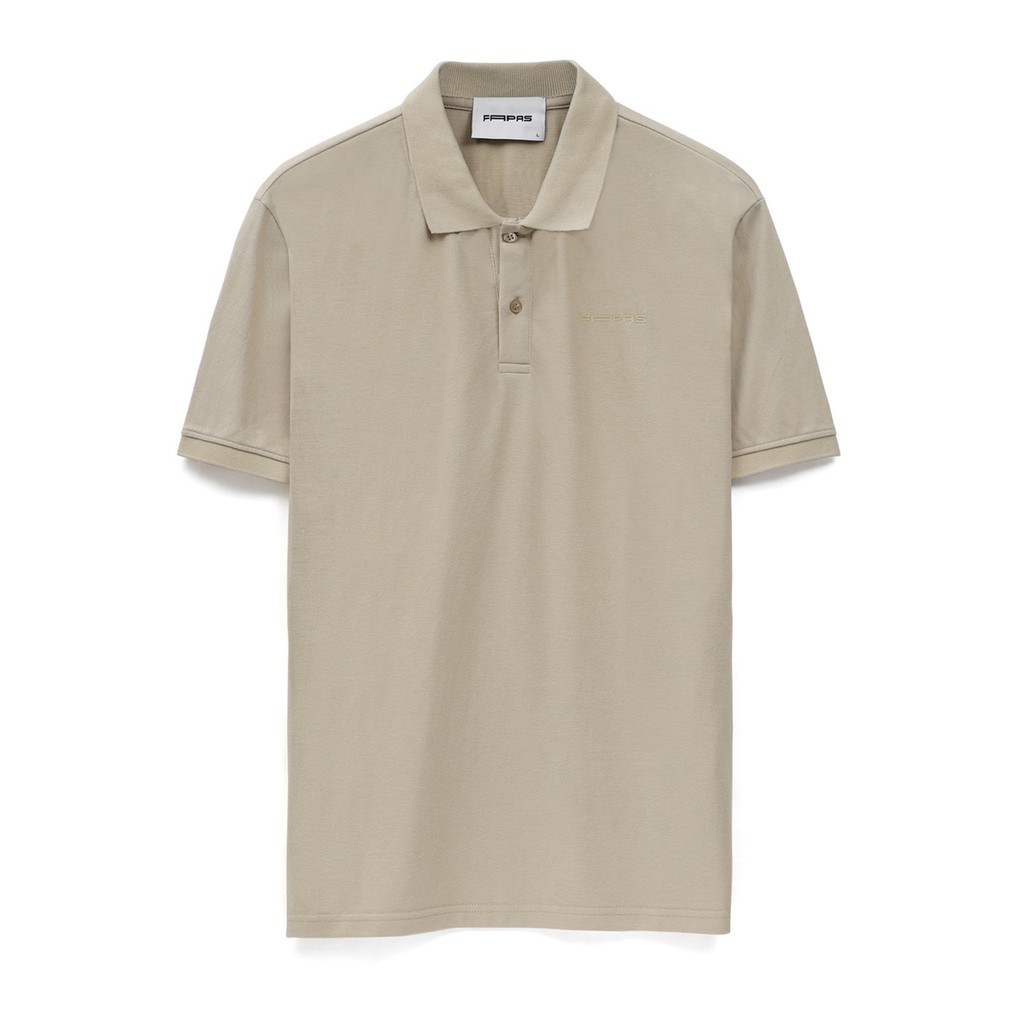 Áo Polo Nam Plain Logo Trơn Chất Vải Pique Cá Sấu Cao Cấp Form Regular - FAPAS