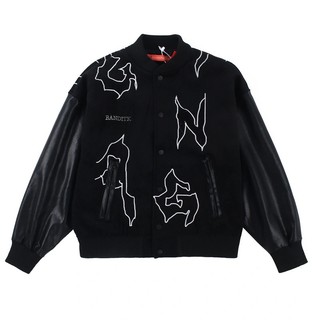VARSITY JACKET - ÁO KHOÁC TAY DA VJ11