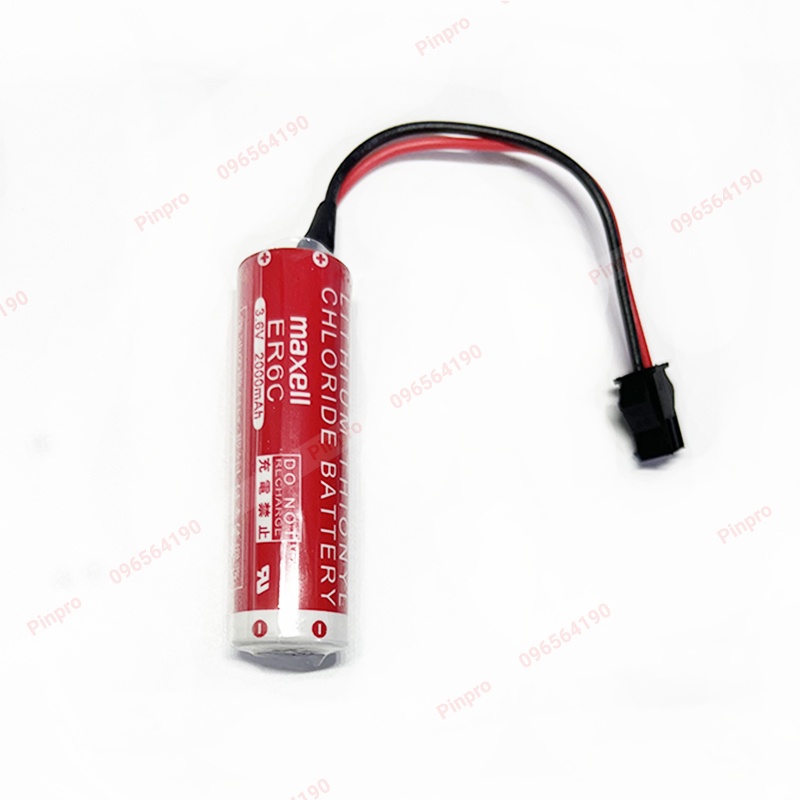 Pin Maxell ER6C 3.6V Mitsubishi FX2N FX1N FX2N-48MT F2-40BL PLC