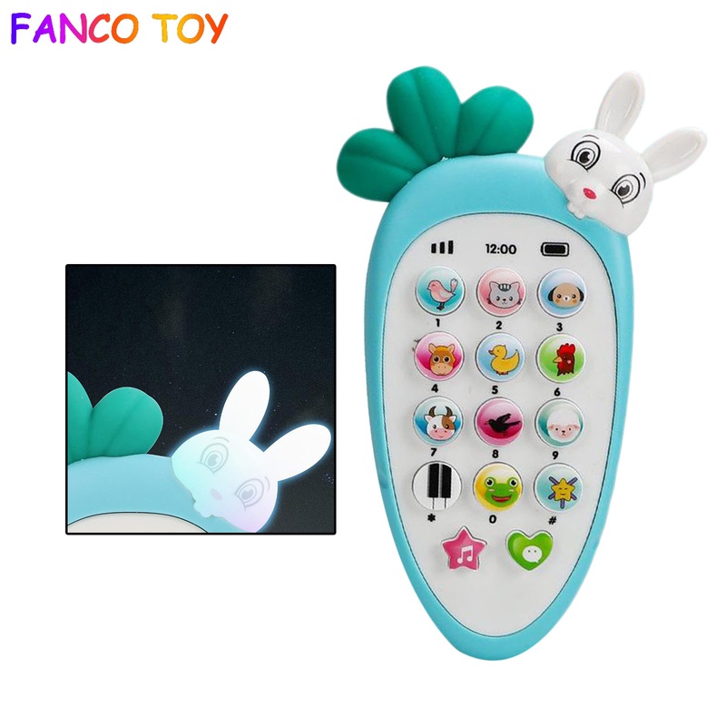 Điện Thoại Đồ Chơi Phát Nhạc Cho Bé 0-6 Tuổi Y189