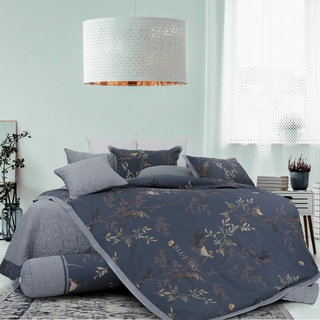 Mẫu bán lẻ Chăn Ga Gối Hanvico Blue Sky - DLQ167 (vải cotton cao cấp)