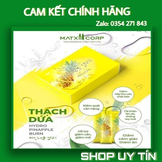 Thạch dứa giảm cân Hydro Pinapple Burn - Matxi Corp