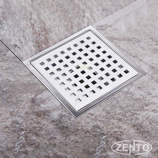 Thoát sàn chống mùi inox Square  Zento ZT654-2U