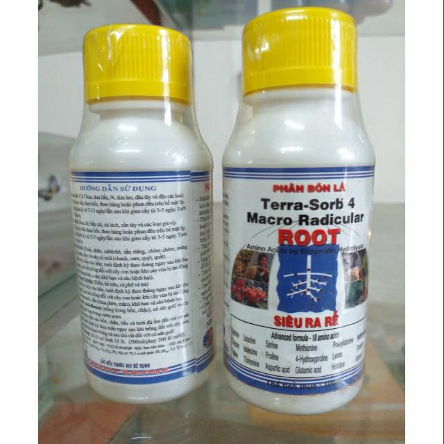 Phân bón lá Siêu ra rễ Terra sorb 4
