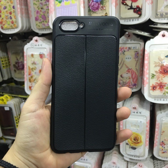 Ốp lưng Oppo Vân Da đen F11/F11 pro/A3s/A33/F3/A39/A59/F1s/A31 2020/A5s/A7/A12/F9/A52/A92/A72