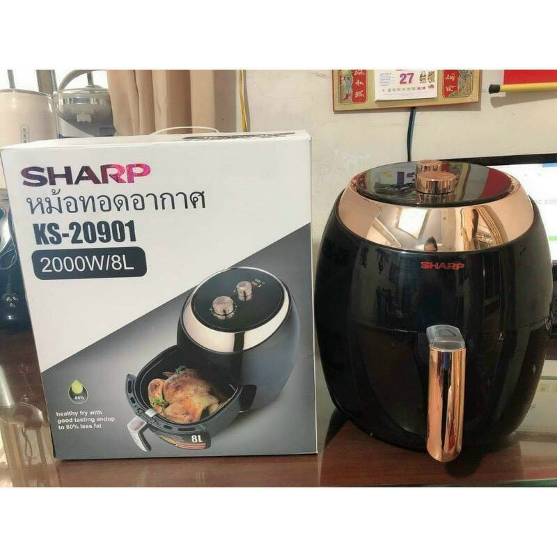 Nồi Chiên Không Dầu Sharp -8 Lít- KS-20901