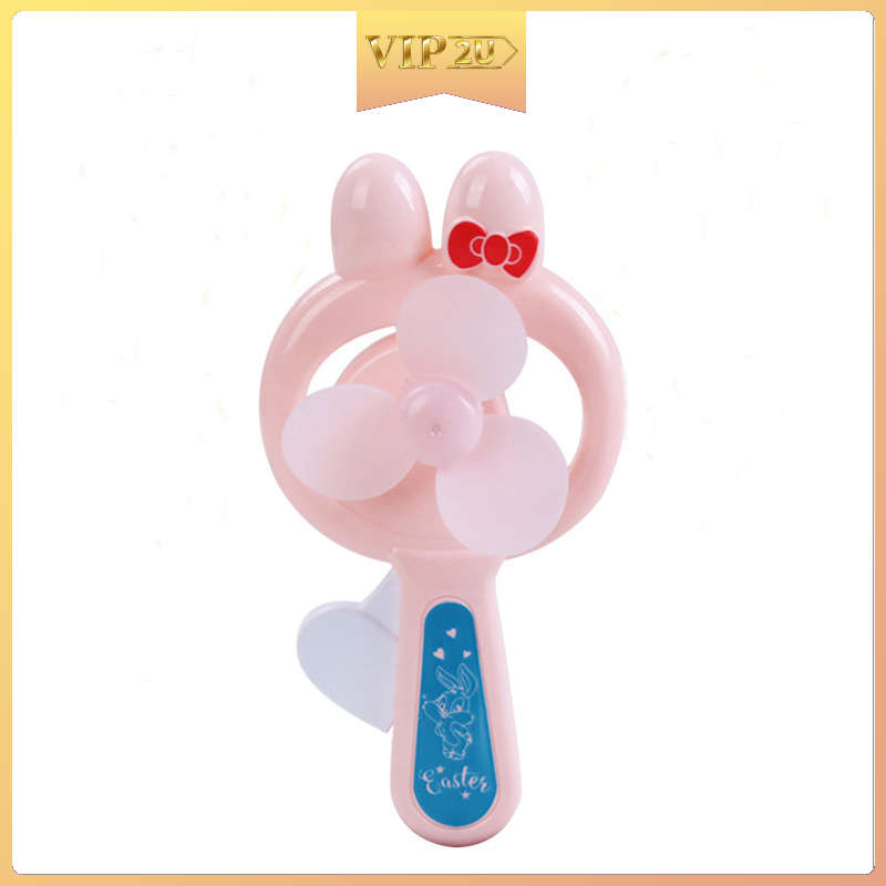 Quạt Cầm Tay Vip2U Kiểu Hoạt Hình Đáng Yêu | BigBuy360 - bigbuy360.vn