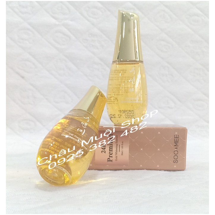 serum 24k premium gold whitening essence