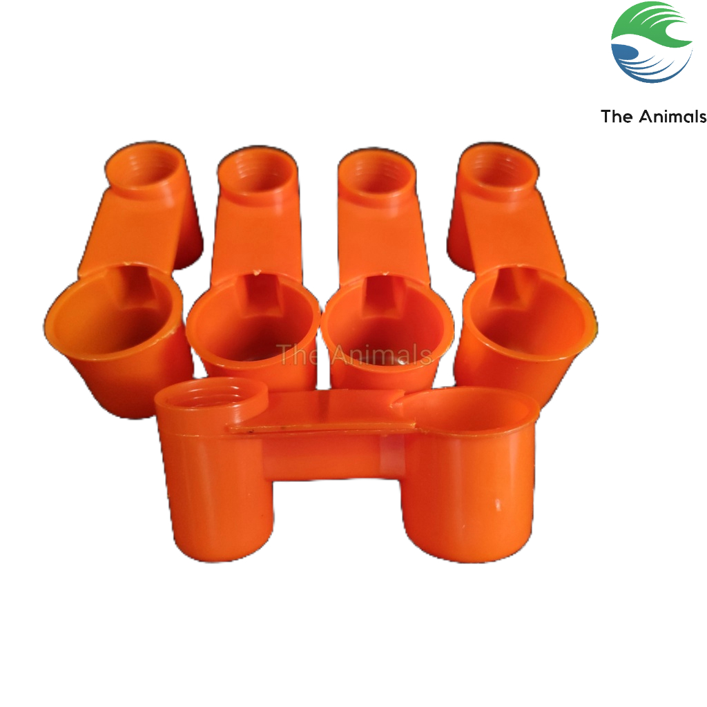 [50 cái] Máng uống nước cho gà nòi, gà tre, chim trĩ,...