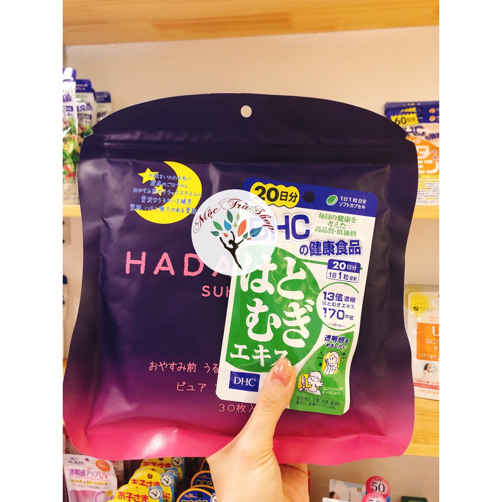 SET DƯỠNG TRẮNG DA MẶT NẠ HADAOMIO  VÀ VIÊN COIX