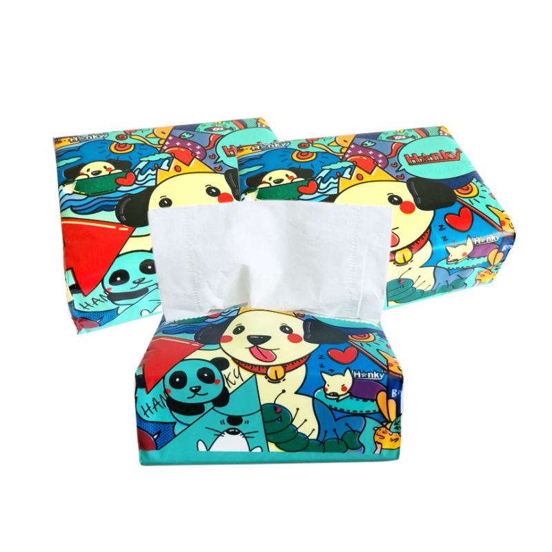 Thùng 30 Gói Giấy Ăn Hanky 4 Lớp Cao Cấp Siêu Dai chính hãng