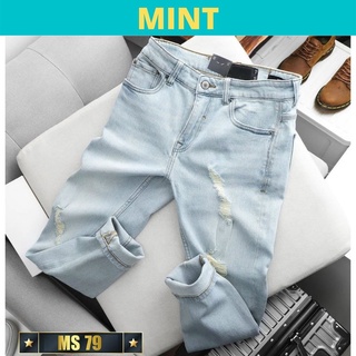 Quần Jean Nam cào rách .Chất Jean Cao Cấp co dãn 4 chiều, quần jean nam đẹp