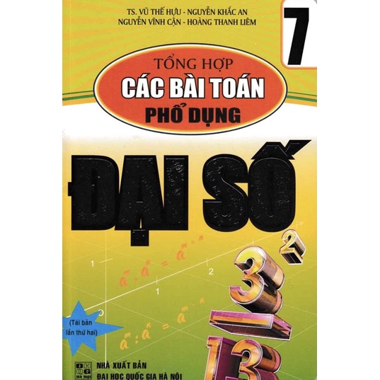 Sách - Tổng Hợp Các Bài Toán Phổ Dụng Đại Số Lớp 7