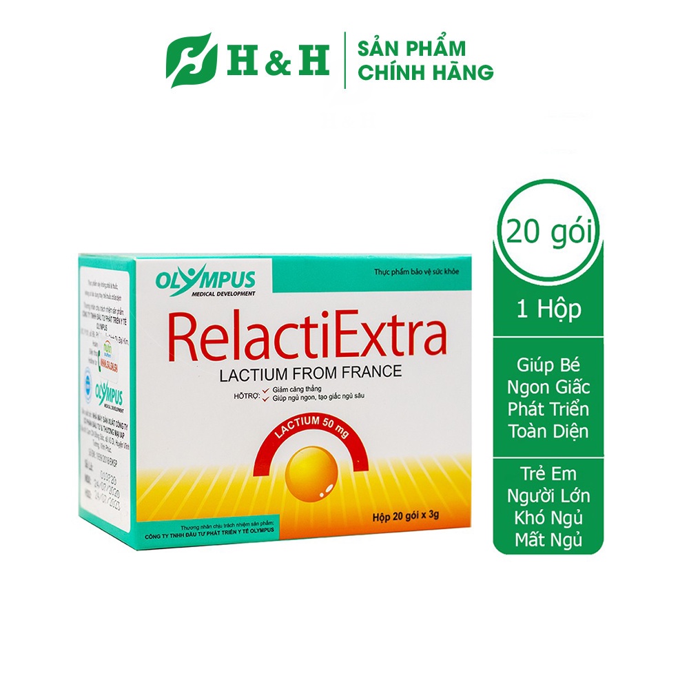 Cốm Relacti Extra  – Giảm cân thẳng, giúp ngủ ngon và tạo giấc ngủ sâu
