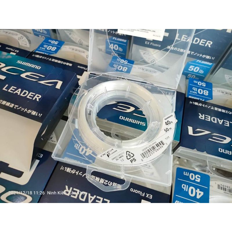 Dây Câu Cá Shimano Ocea F Leader Ex Fluoro CL-74FU - Làm Thẻo