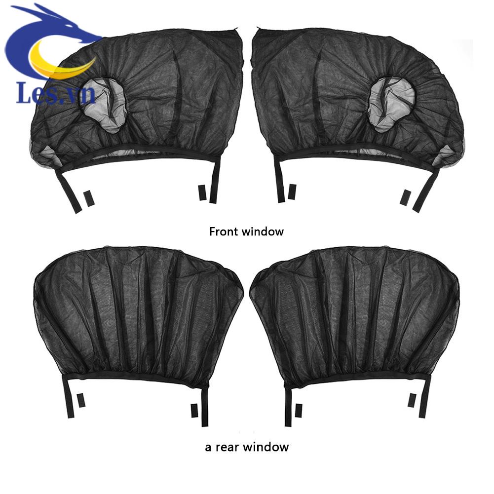 Tấm Che Nắng Chống Muỗi Gắn Cửa Sổ Xe Hơi Tiện Dụng