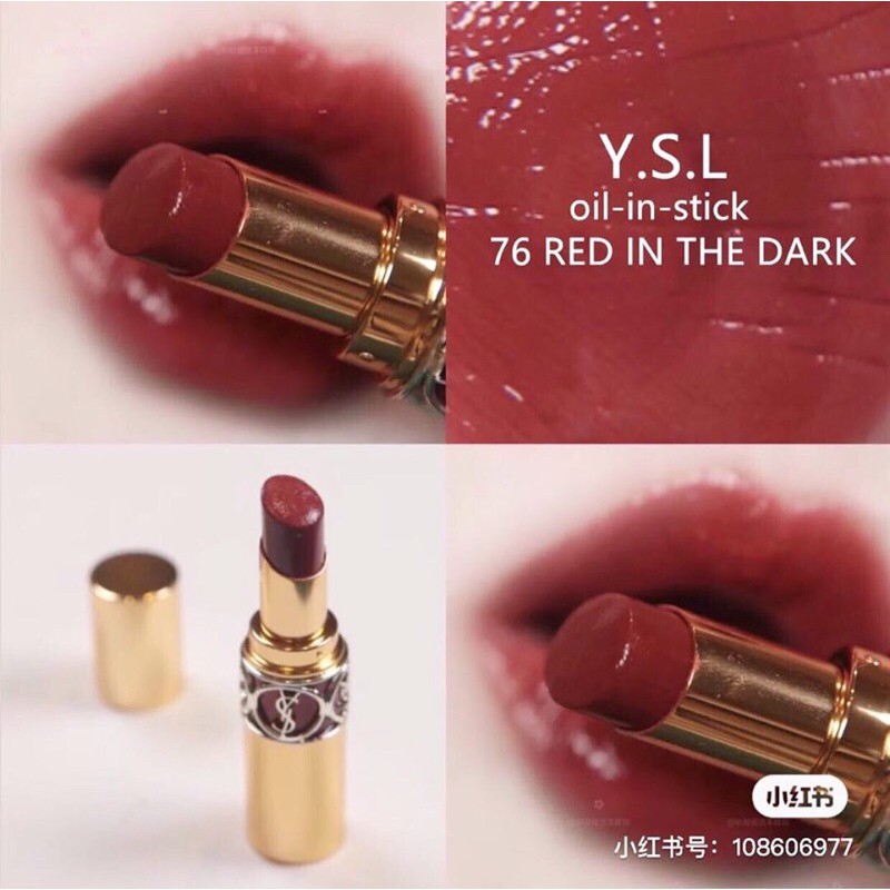 [CÓ SẴN - ĐỦ BILL - AUTHENTIC] Son Ysl Shine 76 vợt sale bill duty - ảnh shop tự chụp | BigBuy360 - bigbuy360.vn