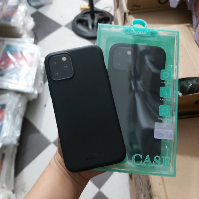 ốp lưng Dẻo Oucase iphone 11 pro Siêu Mỏng Chống Bám Vân Tay