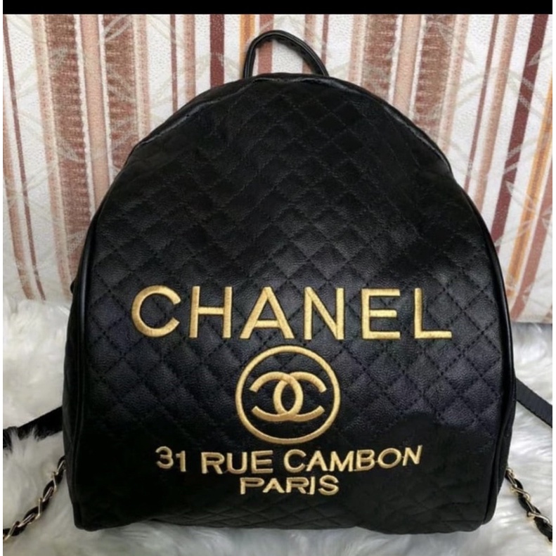 balo xinh Chanel vip gift size 35x25x11cm