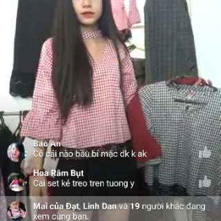Xả  lỗ áo babydol