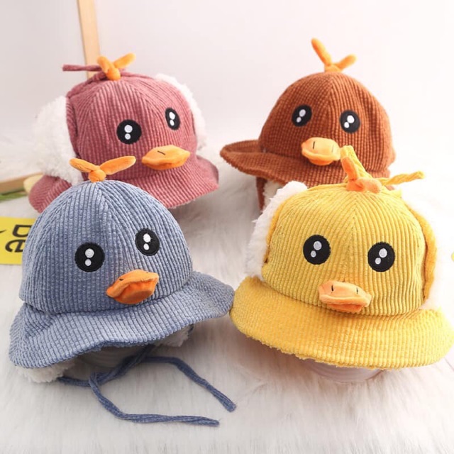 Set 2 mũ vịt xinh xắn cho bé