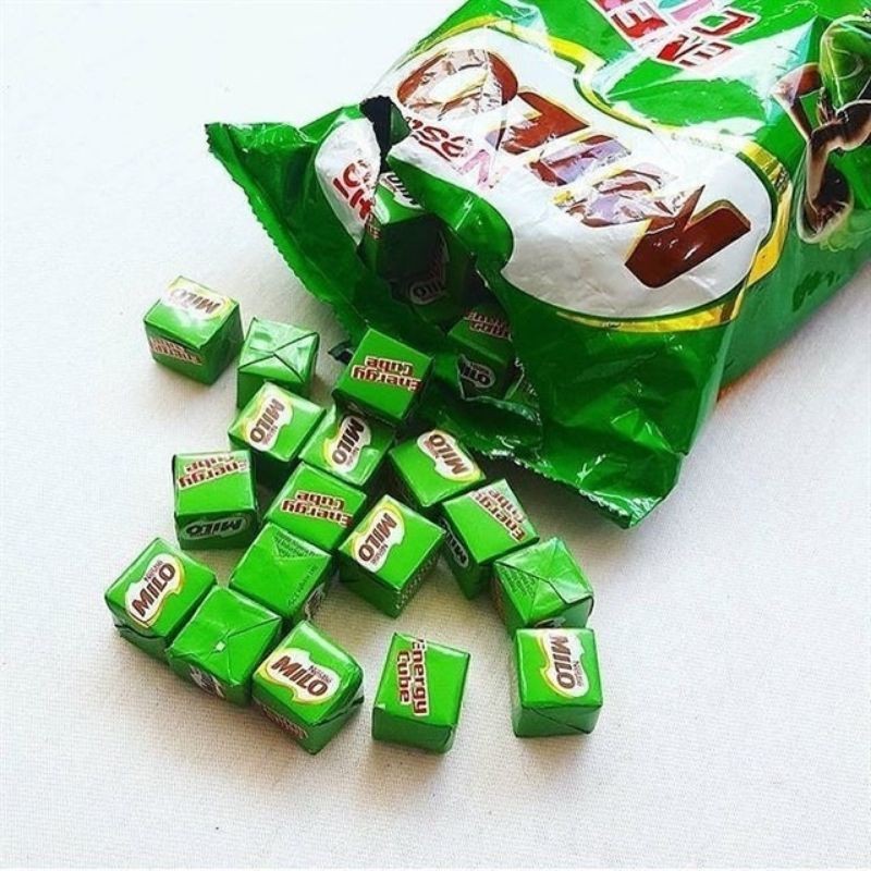 1 Viên Kẹo Milo Cube viên vuông vị sữa, ăn là nghiền luôn, Đồ ăn vặt SNACK SEEKER😋😋😋