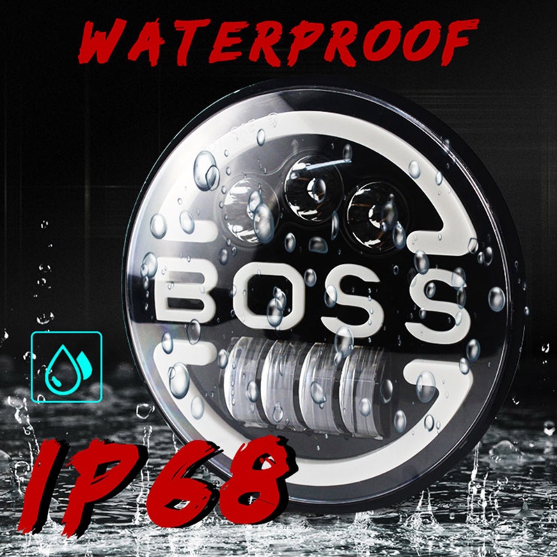 Đèn Pha LED Tròn 7 Inch 35W Chuyên Dụng Cho Wrangler