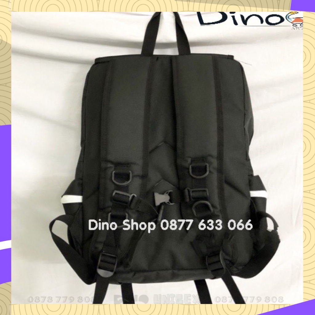 Balo Đi Học Colkids Club SS3 Phản Quang Thời Trang Màu Đen