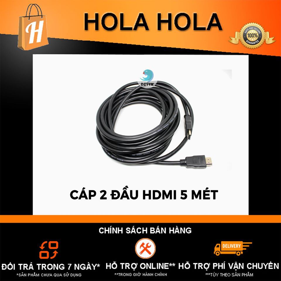 Cáp 2 Đầu HDMI 5 Mét