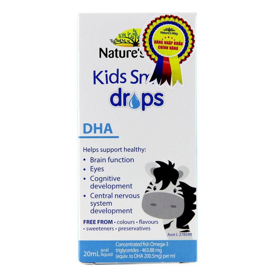 Thực phẩm chức năng Nature's Way Kids Smart Drops DHA 20ml