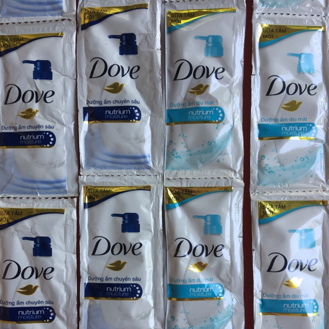 DÂY SỮA TẮM DOVE 10 gói 6g