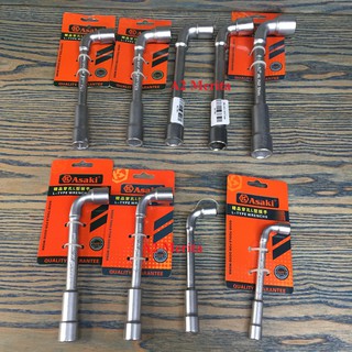 Điếu chữ L Asaki (tùy chọn kích thước 7mm-17mm)
