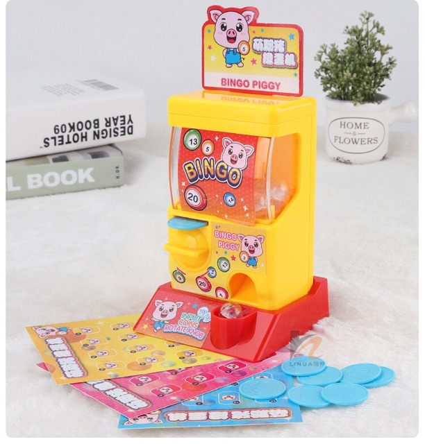 Có sẵn Đồ chơi Máy Bingo Piggy Mini Có sẵn