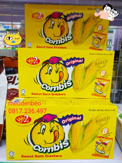 Bánh bắp Cornbis Win2 144gr