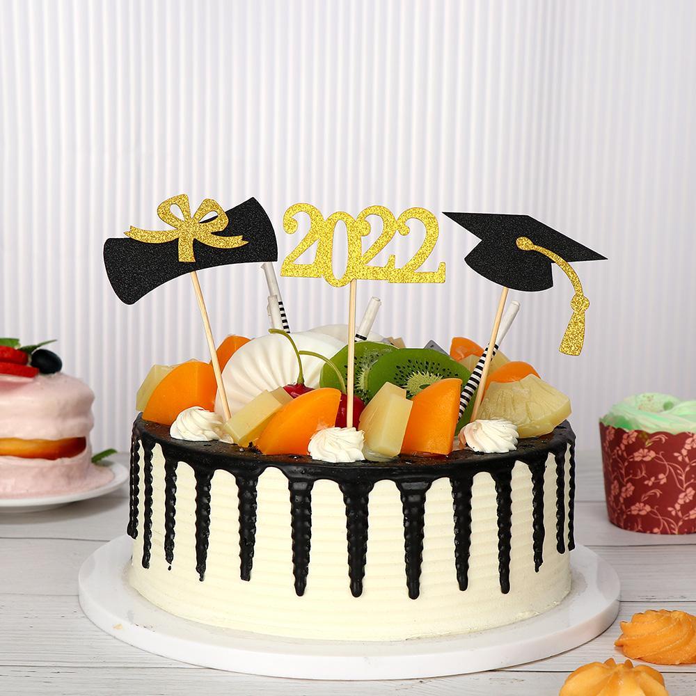 1 Que Cắm Trang Trí Bánh Sinh Nhật, Bánh Chúc Mừng Tốt Nghiệp
