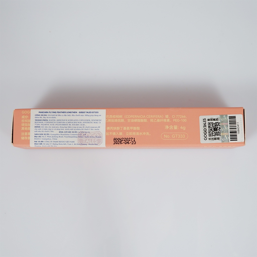 Mascara 2 đầu GOGO TALES flying feather lengthen mascara 10ml NPP Shoptido